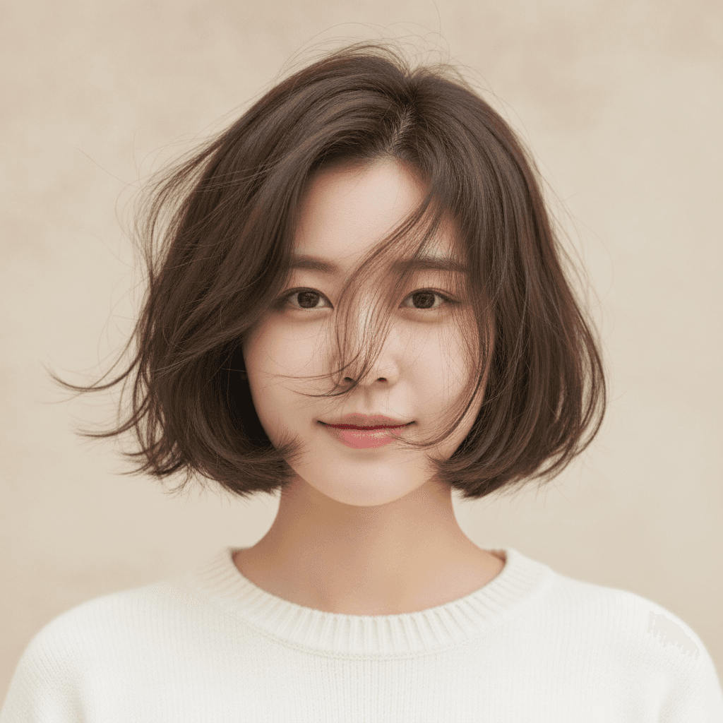 레이어드 단발